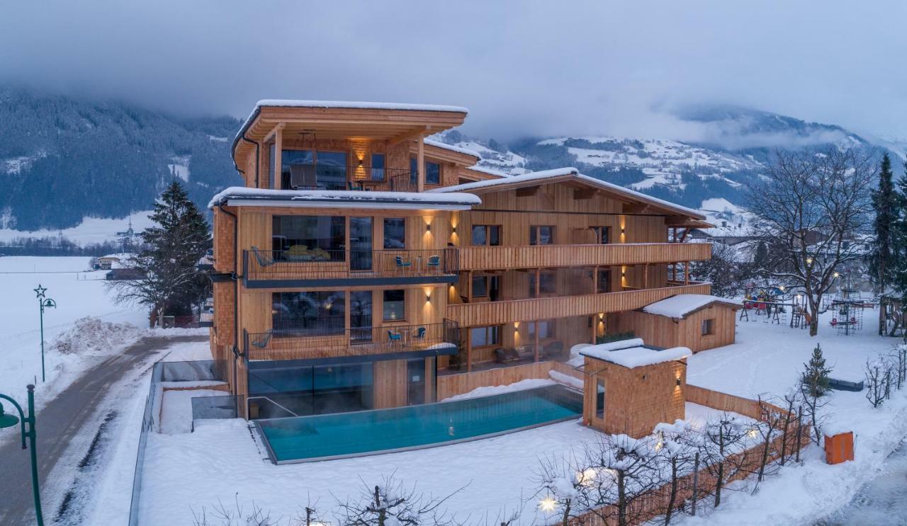Appartement Zillertal Klee Mit Restaurant Kleementine Ried im Zillertal Exteriér fotografie