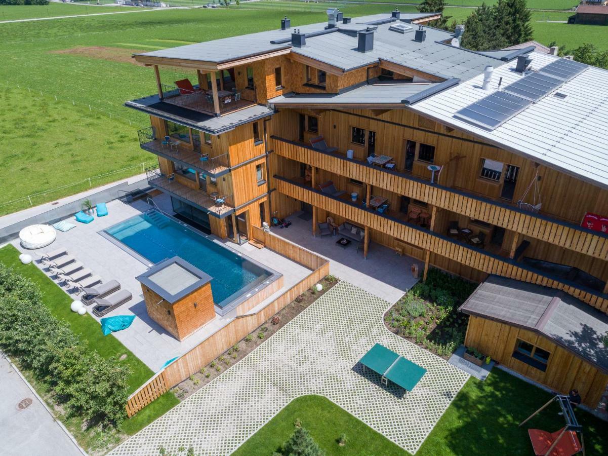 Appartement Zillertal Klee Mit Restaurant Kleementine Ried im Zillertal Exteriér fotografie
